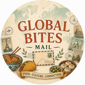 Global Bites Mail Subscription — First Letter Free, $14/mo